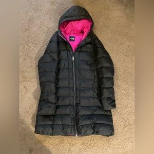 NORTH FACE WOMEN'S GOTHAM BLACK and PINK